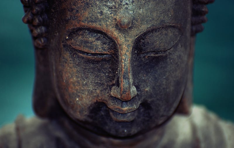 Buddha Statue in Garden
